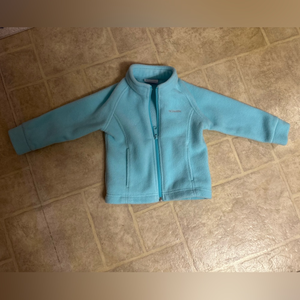 Toddler Columbia Light Blue Fleece Jacket